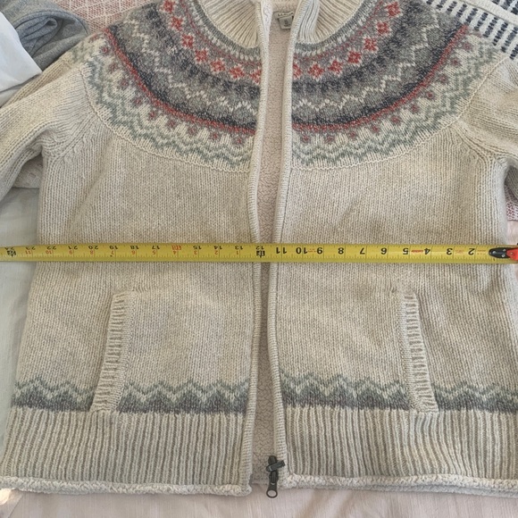 L.L. Bean Zip Up Sweater - Picture 6 of 6